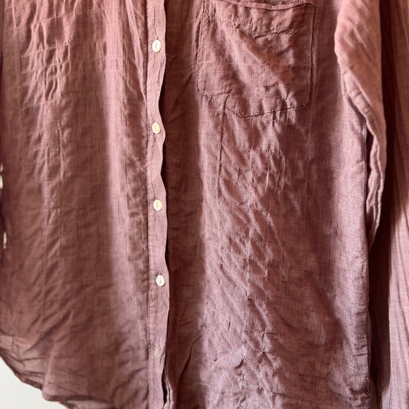 Civil Smith Anthropologie Button up top long sleeve S - Picture 7 of 10